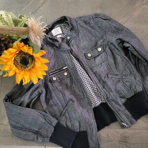GUESS Bomber jacket gray M